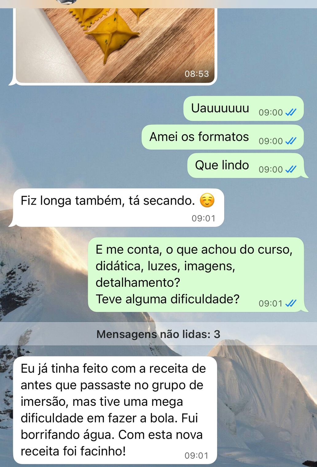 Depoimento de aluno 3